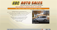 Desktop Screenshot of abcautosales.net